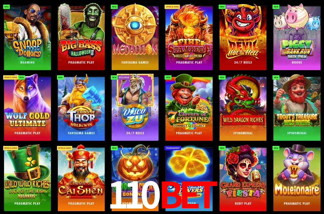 Game Providers 110bet